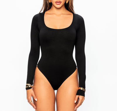 BODYSUIT LONG SLEEVE ESSENTIAL Double LAYER
