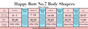 Capri Happy Butt No.7 - Double Layer Waistband Body Shaper Black - YAHAIRA