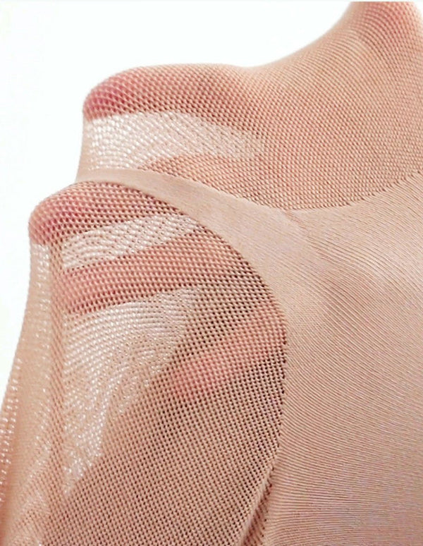 Capri Happy Butt No.7 - Double Layer Waistband Body Shaper Nude - YAHAIRA