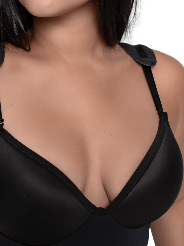 CUPPED FULL BODYSUIT TRIPLE TUMMY LAYER - YAHAIRA