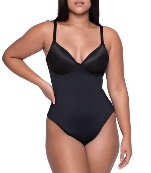 CUPPED FULL BODYSUIT TRIPLE TUMMY LAYER - YAHAIRA