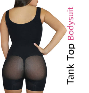 Happy Butt N°7 Tank Top Bodysuit ONE LAYER Shorts - YAHAIRA