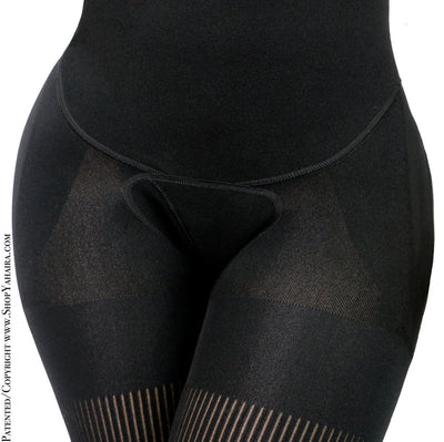 HAPPY BUTT No.7 BODYSUIT DOUBLE TUMMY LAYER ABOVE KNEE