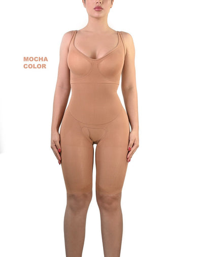 HAPPY BUTT No.7 BODYSUIT DOUBLE TUMMY LAYER ABOVE KNEE