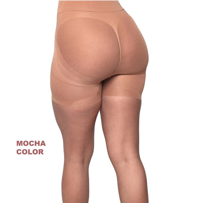 HAPPY BUTT No.7 BODYSUIT DOUBLE TUMMY LAYER SHORTS