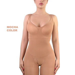HAPPY BUTT No.7 BODYSUIT DOUBLE TUMMY LAYER SHORTS - YAHAIRA