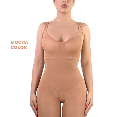HAPPY BUTT No.7 BODYSUIT DOUBLE TUMMY LAYER SHORTS