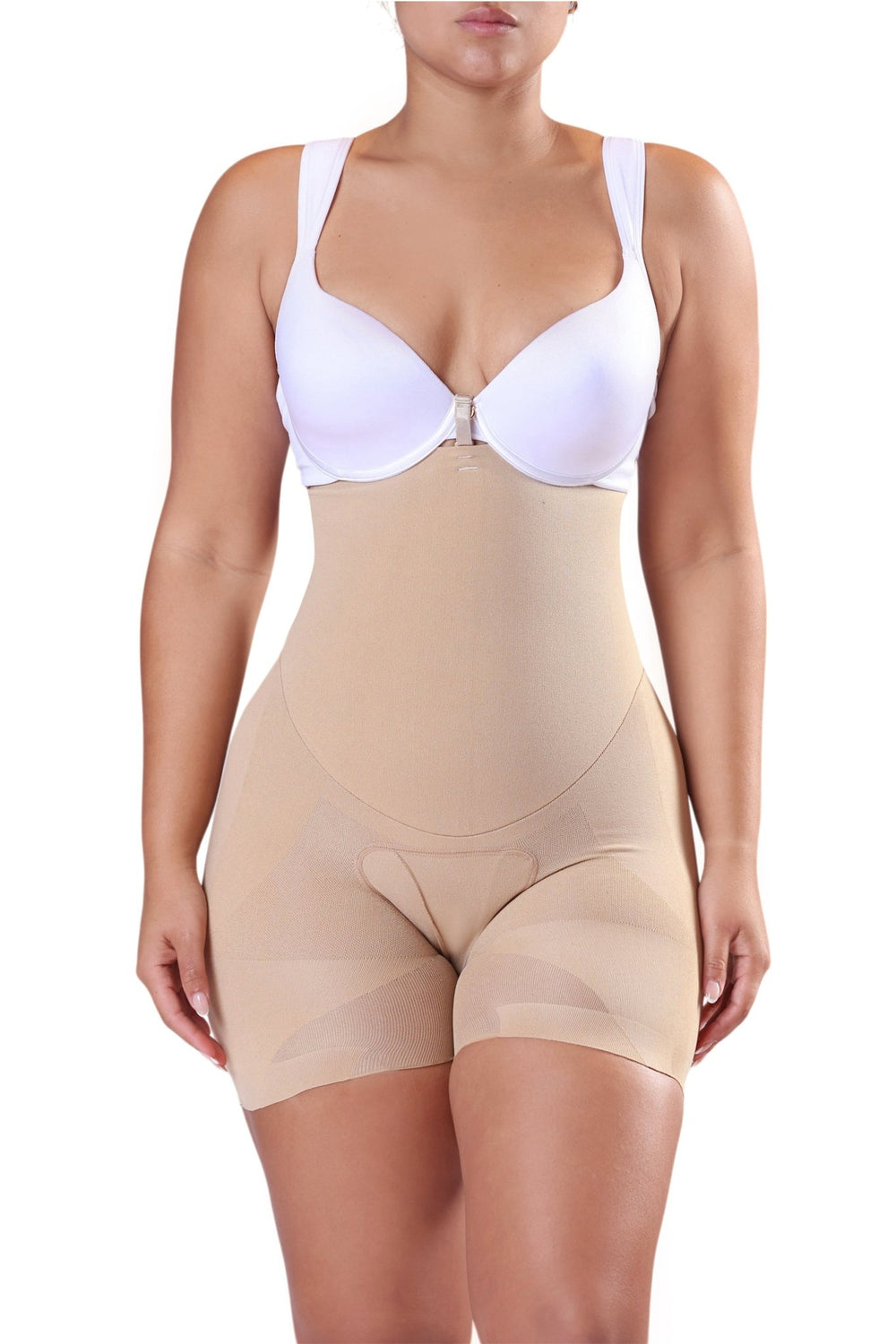 Happy Butt No.7 High Waisted Shorts Double Tummy Layer - YAHAIRA