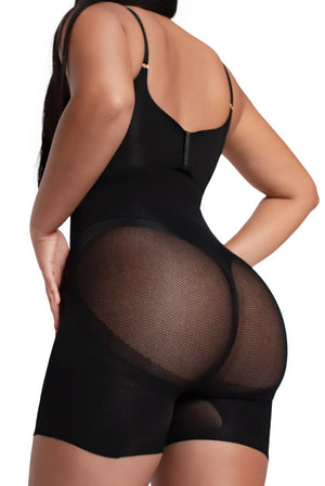 Happy Butt No.7 High Waisted Shorts Double Tummy Layer - YAHAIRA