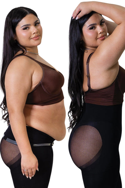 Happy Butt No.7 High Waisted Shorts Double Tummy Layer