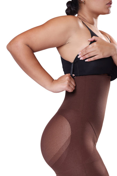 Happy Butt No.7 High Waisted Shorts Double Tummy Layer