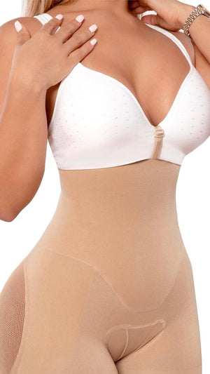 Happy Butt No.7 High Waisted Shorts Double Tummy Layer - YAHAIRA
