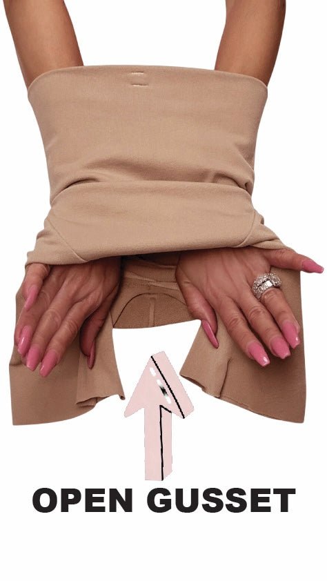 Happy Butt No.7 High Waisted Shorts Double Tummy Layer - YAHAIRA