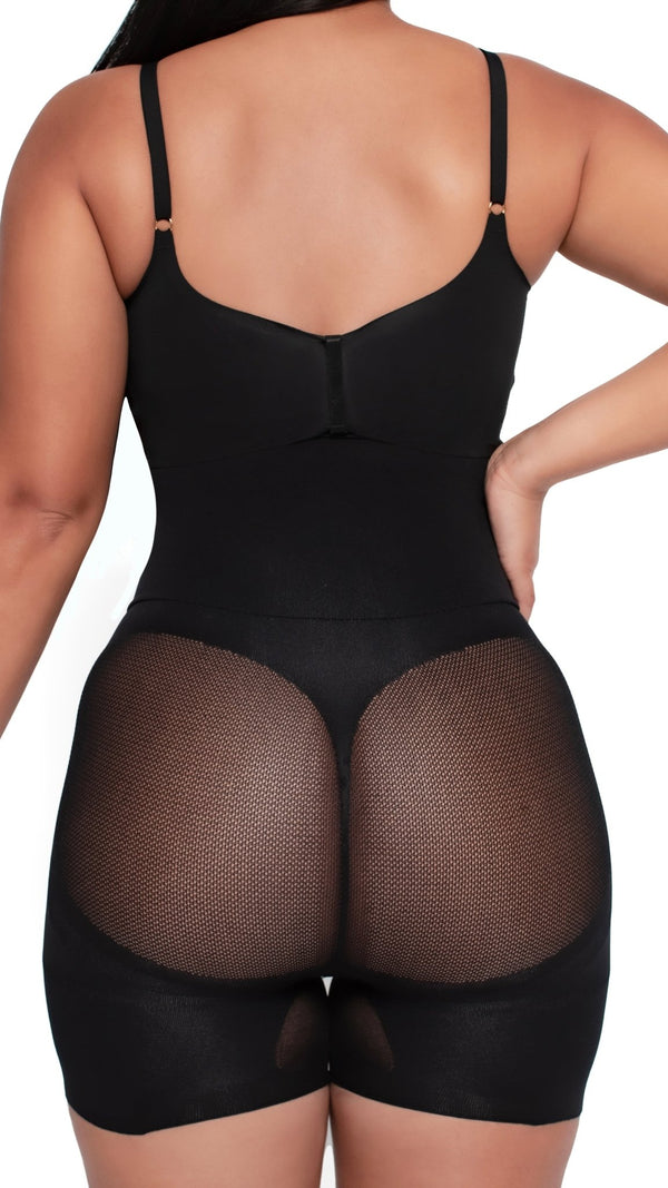Happy Butt No.7 High Waisted Shorts Double Tummy Layer - YAHAIRA