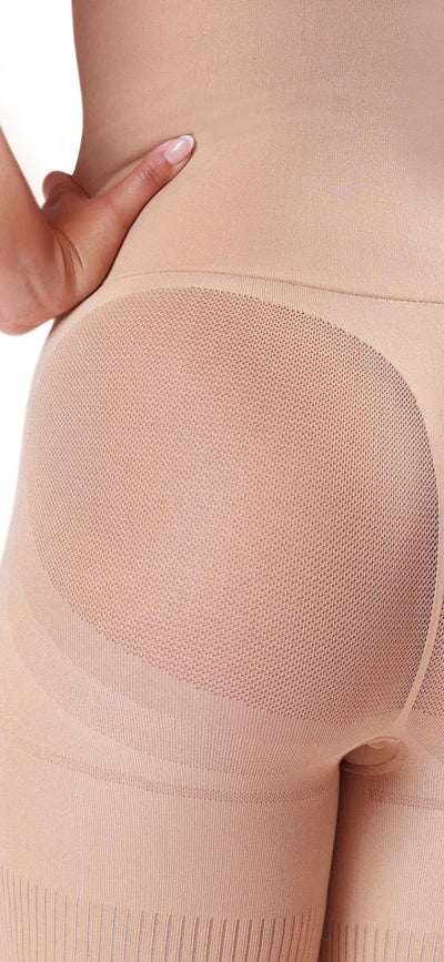 Happy Butt No.7 High Waisted Shorts Double Tummy Layer