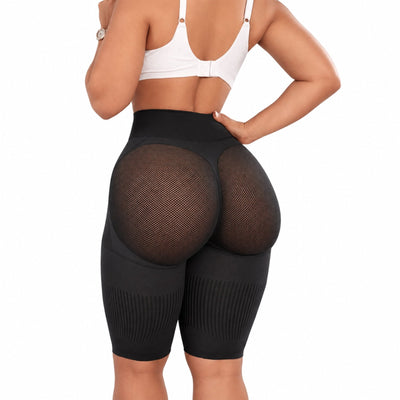 Happy Butt No.7 Low Waist  Above Knee Double Tummy Layer