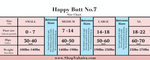 Happy Butt No.7 Low Waist Shorts Double Tummy Layer - YAHAIRA