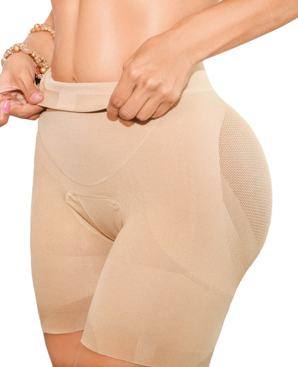 Happy Butt No.7 Low Waist Shorts Double Tummy Layer - YAHAIRA