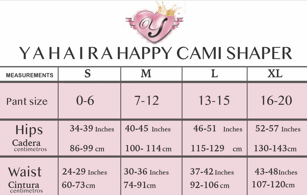 Happy Cami Shaper Bodysuit Short Sleeves - YAHAIRA