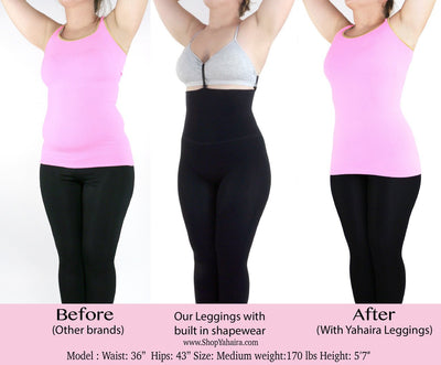 Instantly Thinner - Double Layer Waistband Leggings