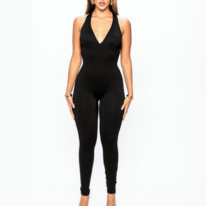 JUMPSUIT OPEN BACK WITH BUTT LIFTER - YAHAIRA