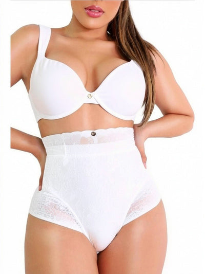 LACE PANTY SHAPER TRIPLE TUMMY LAYER