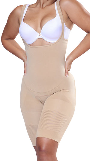 OPEN BUST HAPPY BUTT NO.7 ABOVE THE KNEE - YAHAIRA