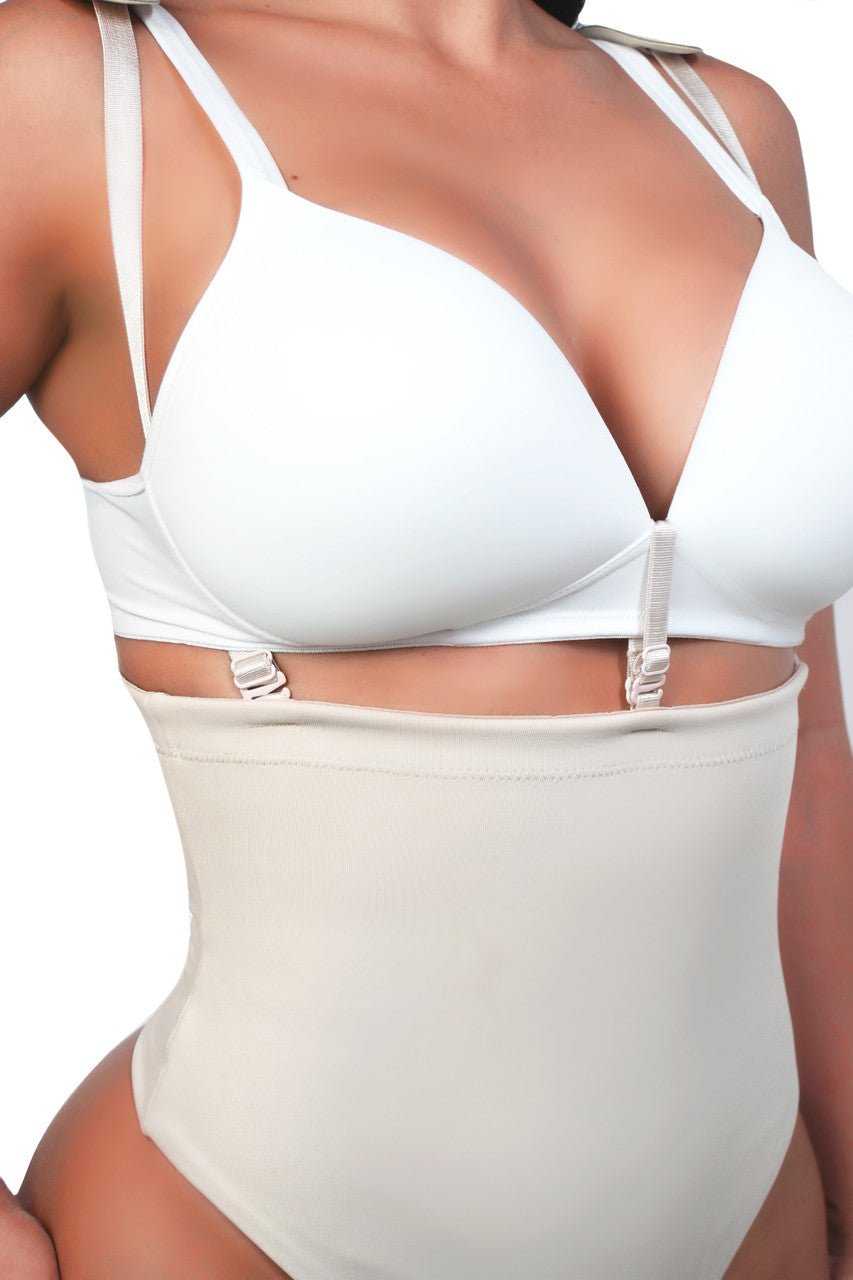 PANTY HIGH WAIST DOUBLE TUMMY LAYER WITH STRAPS - YAHAIRA