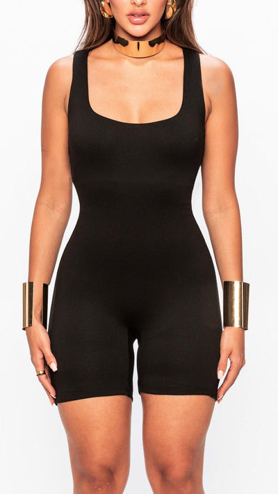 ROMPER ESSENTIAL WITH BUTT LIFTER