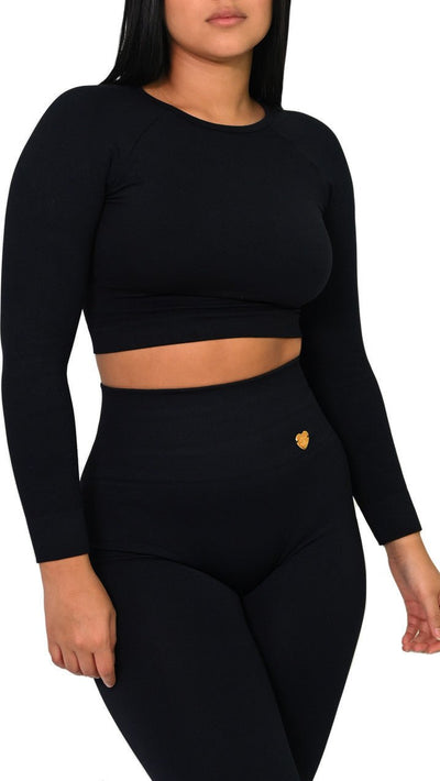 SHAPING LEGGINGS DOUBLE TUMMY LONG SLEEVE