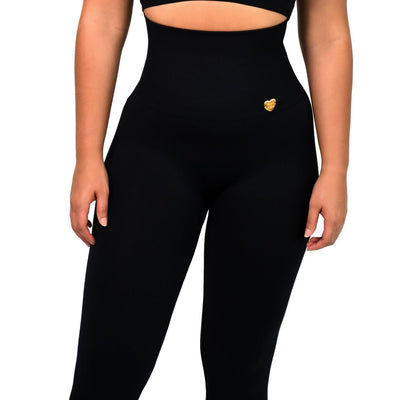 SHAPING LEGGINGS HIGH WAIST DOUBLE TUMMY SHORT SLEEVE