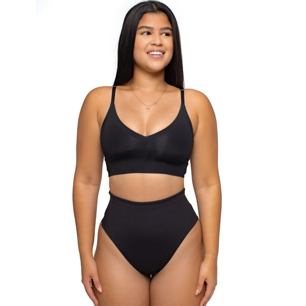 THONG PANTY LACE DOUBLE TUMMY LAYER - YAHAIRA