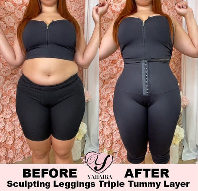 WAIST CINCHER ABOVE THE KNEE GYMWEAR