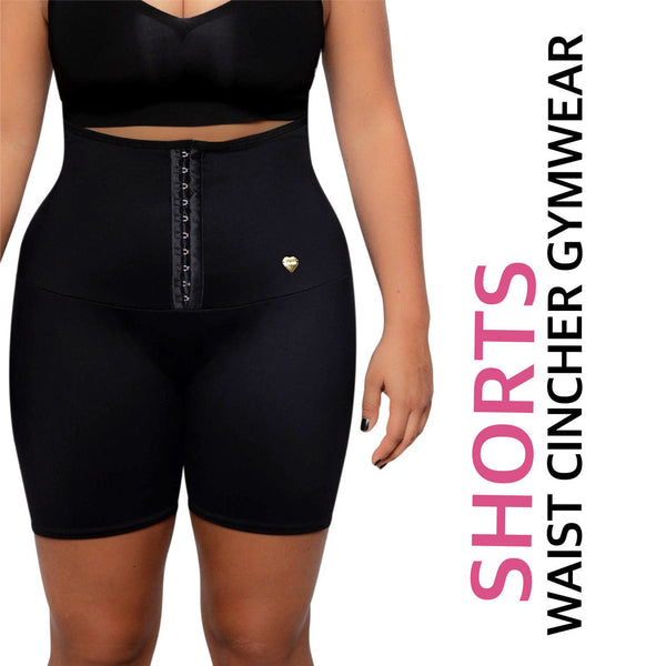 WAIST CINCHER SHORTS GYMWEAR - YAHAIRA